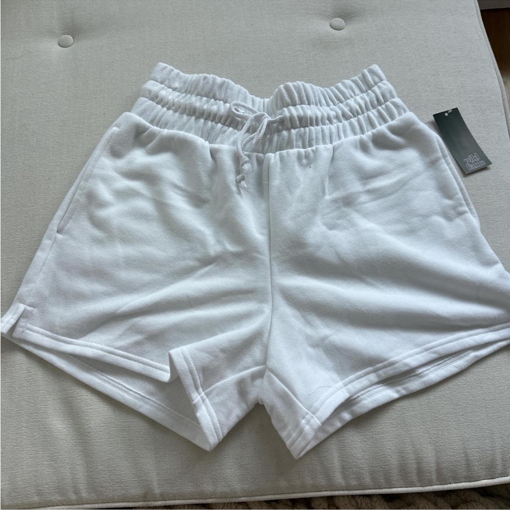 Wild Fable White Sweat Shorts